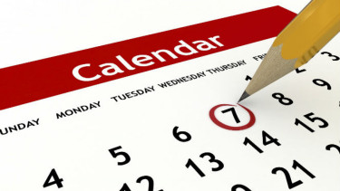 Kalender masehi. Foto ilustrasi.