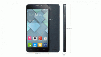 Alcatel One Touch Idol X Phablet Super Tipis Quad Core Full HD