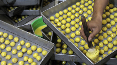 Pembuatan Kue Kering Jelang Lebaran