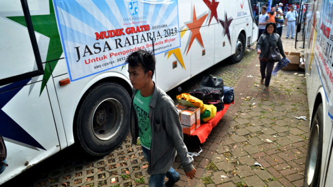 Mudik Gratis Jasa Raharja.