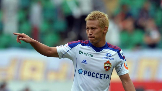 Pemain CSKA Moscow asal Jepang, Keisuke Honda