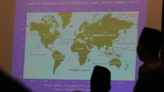 Penetapan Idul Fitri 1434 H