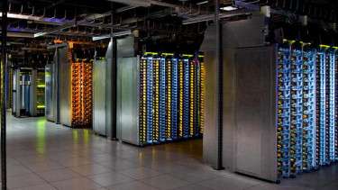 Ilustrasi data center Google