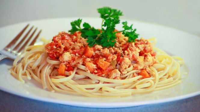 Ilustrasi spaghetti