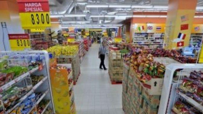 Salah Satu Gerai Ritel di Jakarta