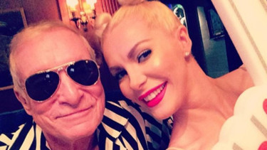 Hugh Hefner dan Crystal Harris