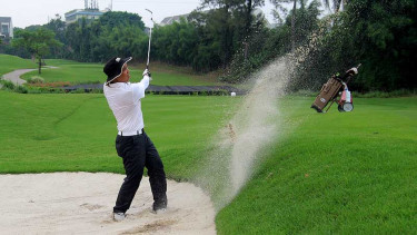 Ilustrasi golf.