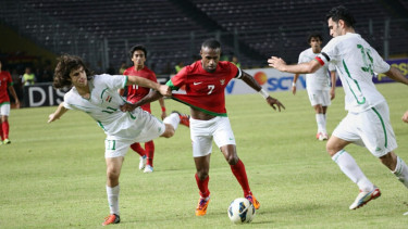 Timnas Indonesia vs Irak di Kualifikasi Piala Asia 2015