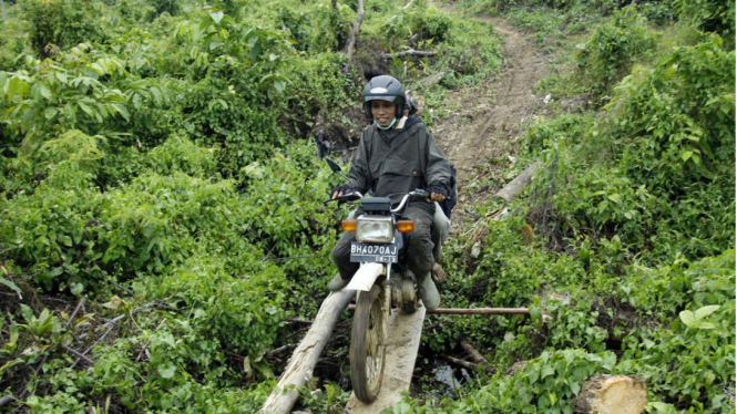 Kristiawan, dokter anak rimba di suku pedalaman Jambi