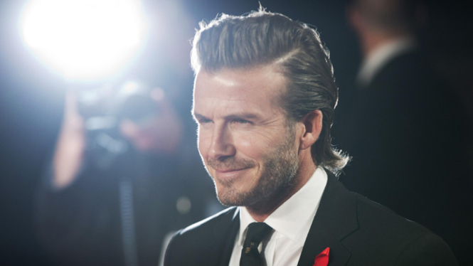Legenda MU, David Beckham.