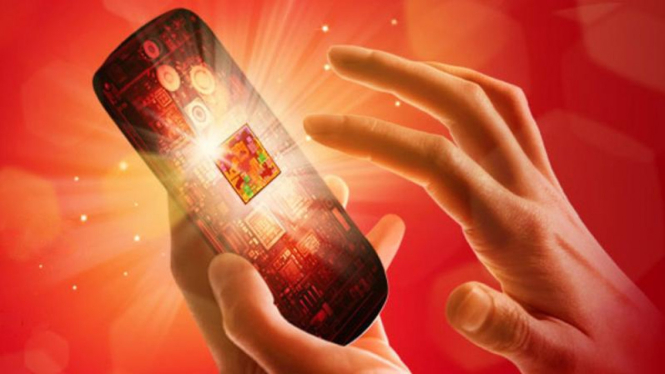 Ilustrasi chipset Qualcomm Snapdragon.