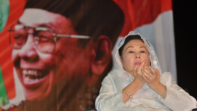 Istri mendiang Gus Dur, Sinta Nuriyah Wahid.