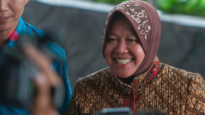 Wali Kota Surabaya, Tri Rismaharini alias Risma.