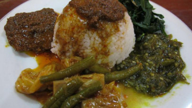 Nasi Padang.