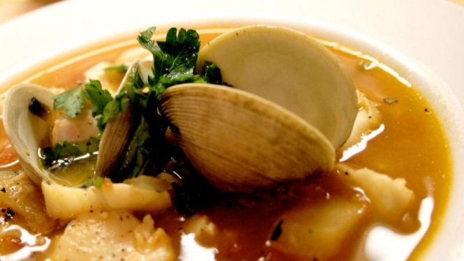 Hidangan seafood