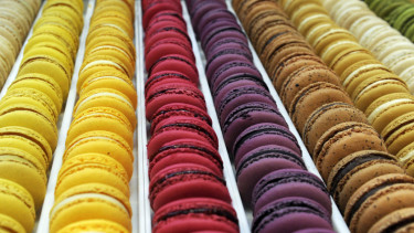 Ilustrasi macaron atau macarons