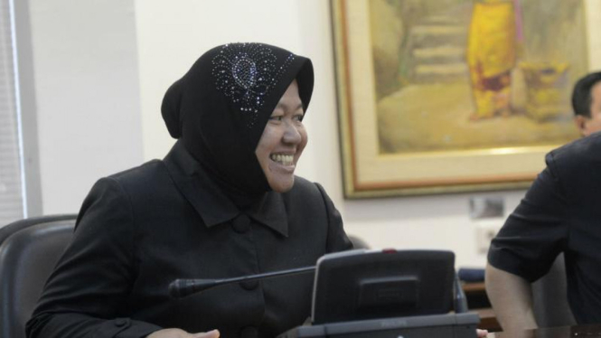 Wali Kota Surabaya, Tri Rismaharini alias Risma.