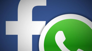 Ilustrasi WhatsApp dan Facebook.