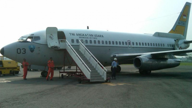 Pesawat Boeing milik TNI