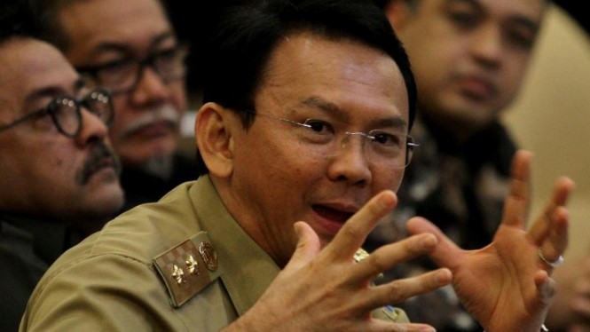 Gubernur DKI Jakarta Basuki Tjahaja Purnama (Ahok)