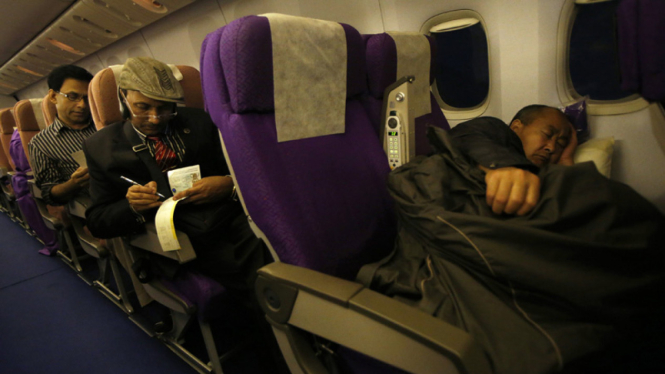 Ilustrasi jetlag 