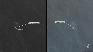 Puing-puing Pesawat Malaysia Airlines MH370 Ditangkap Satelit
