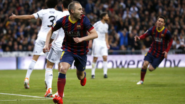 messi hattrick, barca menang tipis atas madrid