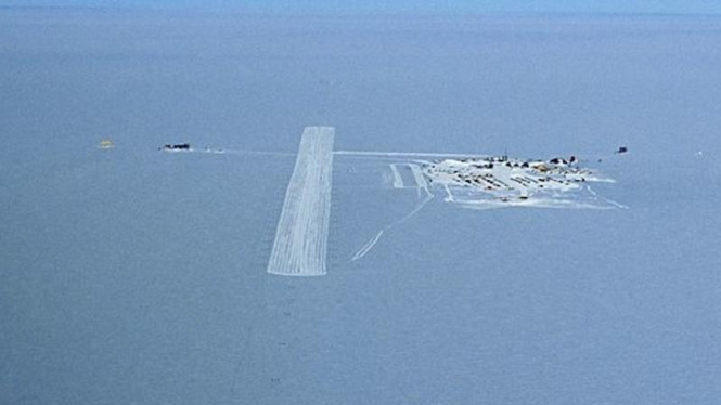 Sea Ice Runway, Antartica