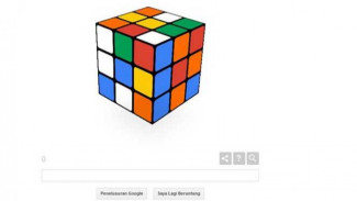Google Tampilkan Permainan Kubus Rubik