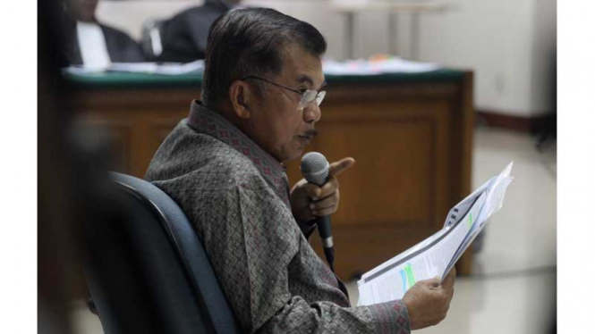 Jusuf Kalla Bersaksi Untuk Kasus Bank Century