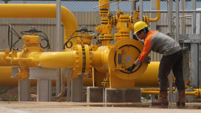Distribusi gas bumi