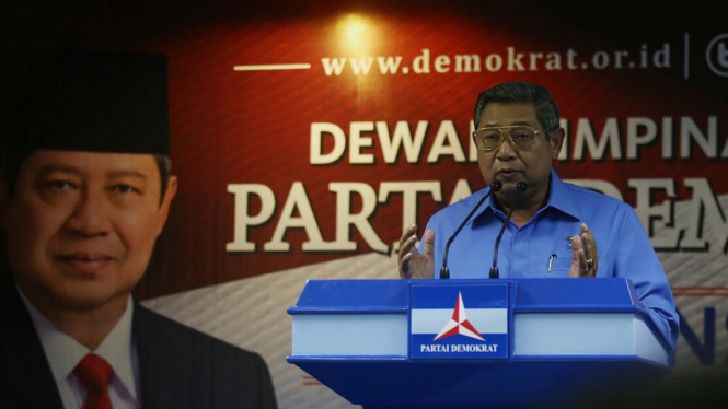 Ketua Umum Partai Demokrat Susilo Bambang Yudhoyono (SBY )