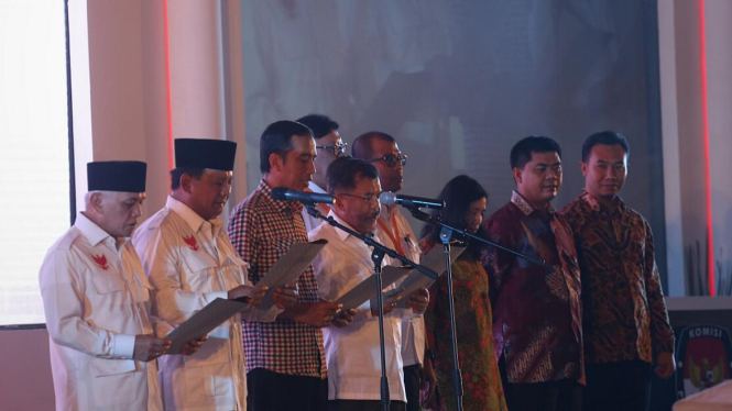 Deklarasi Pemilu Presiden Berintegritas dan Damai