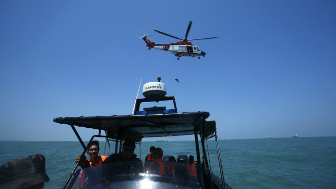 Pencarian korban kapal tenggelam oleh Malaysia