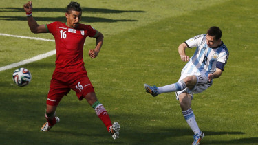 Argentina vs Iran Piala Dunia 2014