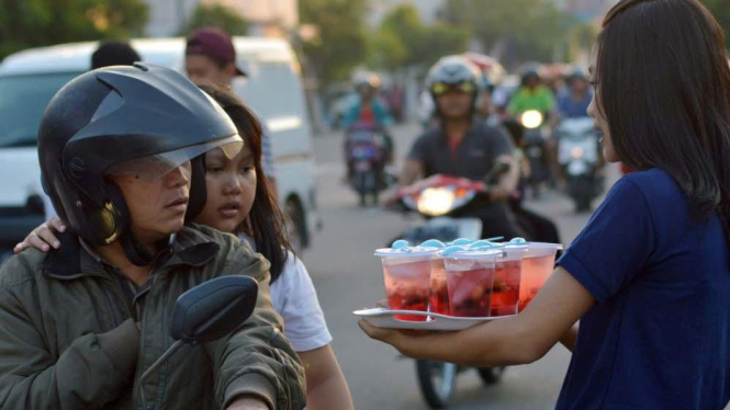 penjual takjil ramadan