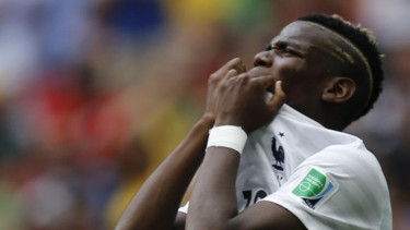Pemain Juventus asal Prancis, Paul Pogba.
