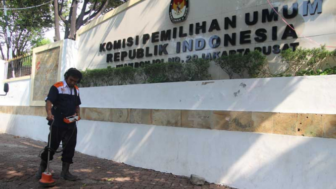 Gedung KPU Pusat.