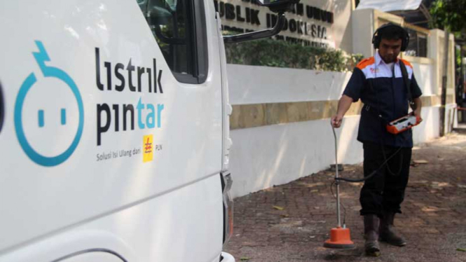 Ilustrasi mobil operasional PLN