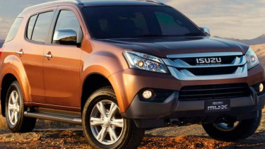 Isuzu MU-X yang akan meluncur pekan depan.