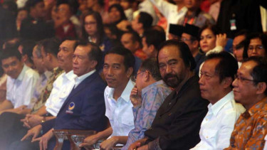 Jokowi-JK Hadiri Halal BIhalal NasDem