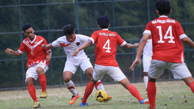 Timnas U-23 vs Pra PON DKI