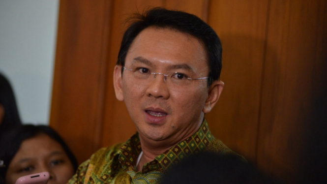 Gubernur DKI Jakarta Basuki Tjahaja Purnama atau Ahok