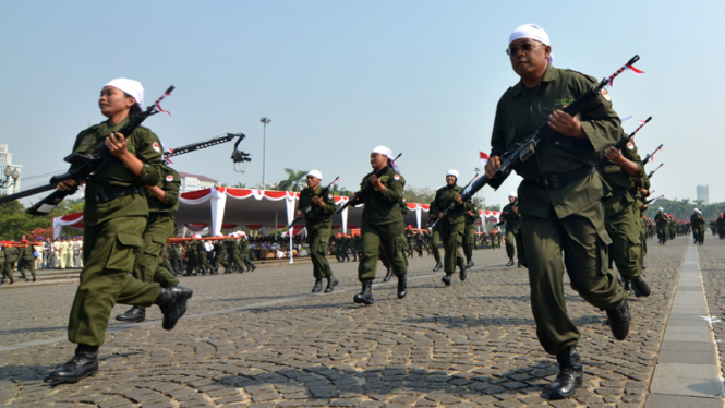 Upacara Penutupan Pendidikan Bela Negara