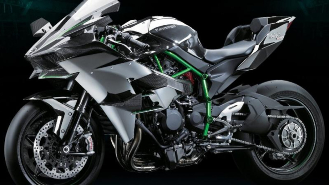 Kawasaki Ninja H2R.