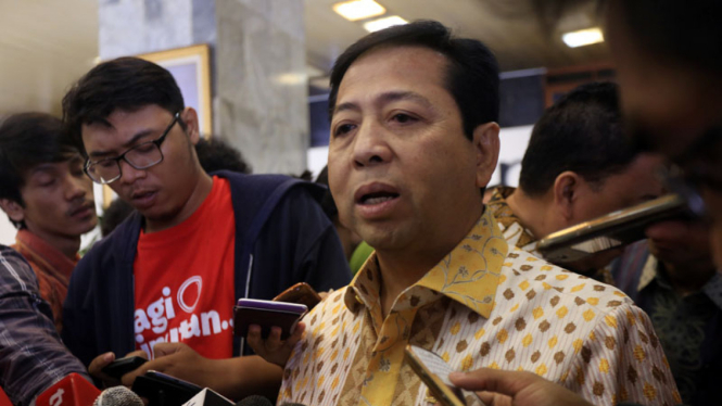 Setya Novanto, calon ketua umum Partai Golkar.