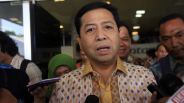 Ketua Umum Partai Golkar, Setya Novanto.