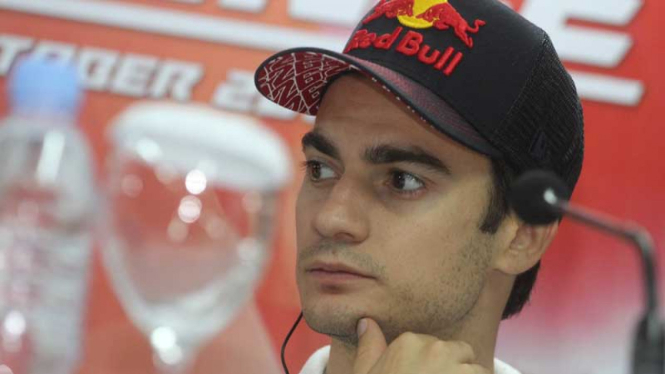 Marc Marquez & Dani Pedrosa di Sirkuit Sentul