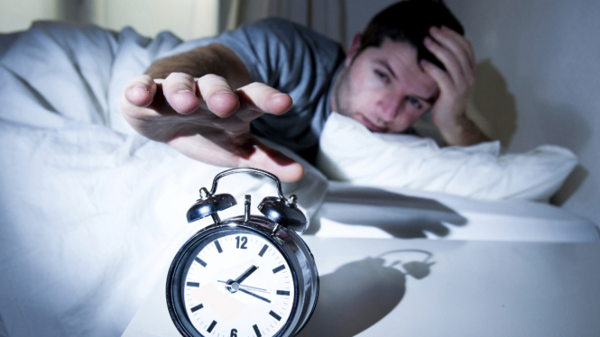 Orang susah tidur.