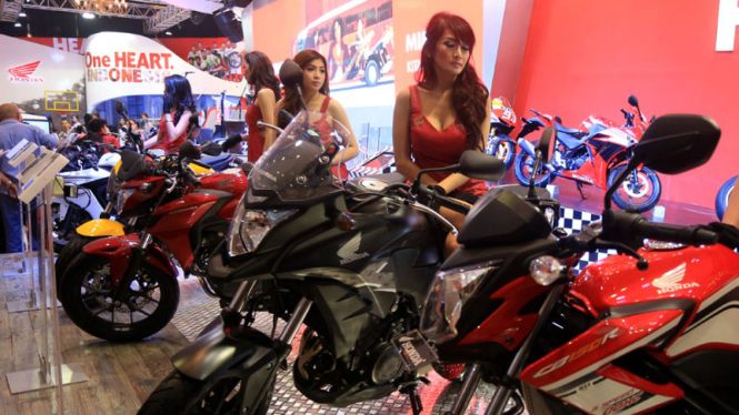 Honda di Indonesia Motorcycle Show 2014